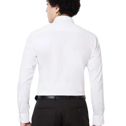 Park Avenue White Slim Fit Shirt image 2