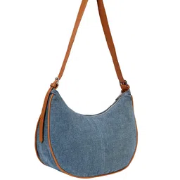 Lino Perros Denim Structured Shoulder Bag image 4