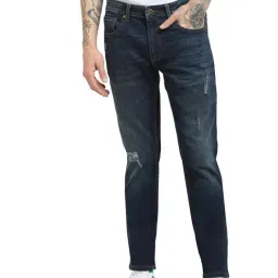 Jack & Jones Dark Blue Distressed Jeans-picture-24
