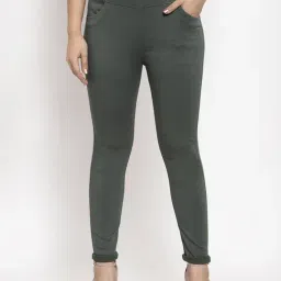Global Republic Green Regular Fit Jeggings-picture-15
