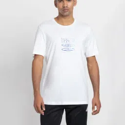 adidas White Regular Fit ROSE Sports T-Shirt-image-93