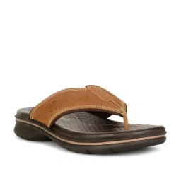 Hush Puppies by Bata Men's Tan Thong Sandals image 2