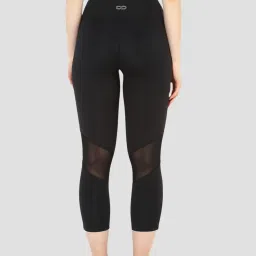 SILVERTRAQ Black Logo Print Capris image 2