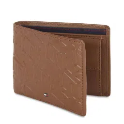 Tommy Hilfiger Namsos Tan Formal Leather Bi-Fold Wallet for Men image 2