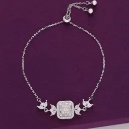 Kai Jewel Sterling Silver Shimmering Charm Bracelet-picture-37