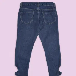 Pantaloons Junior Kids Blue Cotton Regular Fit Jeans image 2