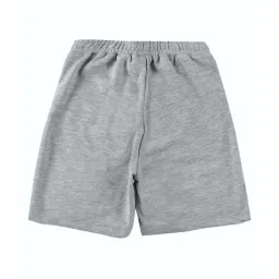 Peter England Kids Grey Cotton Regular Fit Shorts image 2