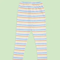 Pantaloons Junior Kids Multicolor Striped Leggings image 2
