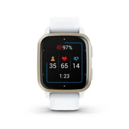 Garmin Venu Sq 2 Smartwatch (Cream Gold) image 2