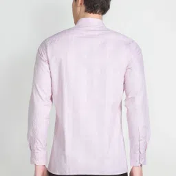 Arrow Pink Cotton Regular Fit Checks Shirt image 2