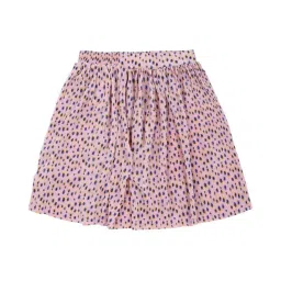 Peter England Kids Pink Printed Skirt image 2