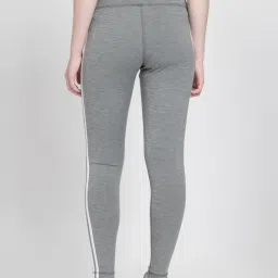 adidas Grey Striped Tights image 2