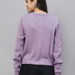 Club York Lilac Crochet Pattern Cardigan image 2