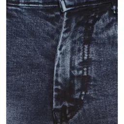 Campus Sutra Blue Slim Fit Distressed Jeans image 4