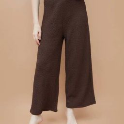 Code By Lifestyle Brown Regular Fit Trousers-picture-44