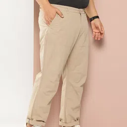 Thomas Scott Men Plus Size Solid Trousers image 3