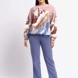 MADAME M Secret Multicolored Printed Night Suit-picture-18