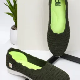 CL Sports by Carlton London Women's Olive Flat Ballets-picture-35