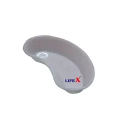 LIFEX Kidney Tray Plastic 305 mm (12 Inch) Grey, VSPKTE 104 (Pack of 12 Pcs) image 1