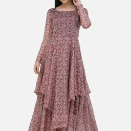 Cation Pink Printed Maxi Dress image 1