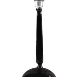 Homesake Black Cubist Aluminium Table Lamp With Black Cone Shade (Bulb Included) - Set of 1 image 4