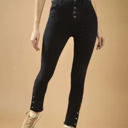 Dolce Crudo Black Skinny Fit Jeans-picture-31