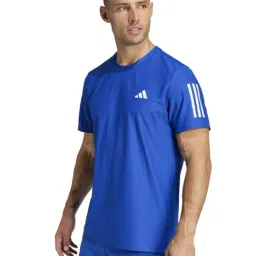 Adidas Blue Regular Fit Sports T-Shirt-picture-34