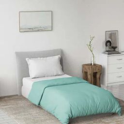 DDecor Cobalt & Grey 110 TC Cotton Single Reversible Quilt-picture-35