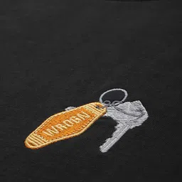 WROGN Drop-Shoulder Sleeves Pure Cotton Oversized T-shirt image 2