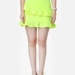 Cation Green A-Line Skirt image 1