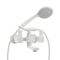 RN PTMT Wall Mixer with Crutch Wall Mount White 20 mm Faucet Hole, RNVIP01A12-image-45