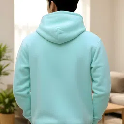 SHAUN Men Printed Hooded Sweatshirt image 3