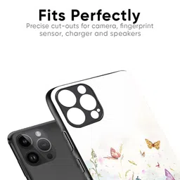 QRIOH Floral Printed iPhone 12 Pro Max Back Case Mobile Accessories image 3