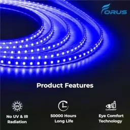 FORUS LED Rope Light Blue Length 40 m image 3