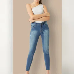 Chemistry Women Skinny Fit High-Rise Light Fade Stretchable Jeans-picture-19