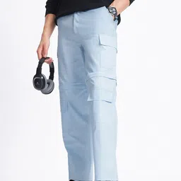 glitchez Men Baggy Essential Convertible Trousers-picture-3