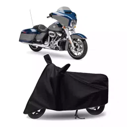 Auto Pearl Bike Cover for Harley Davidson Street Glide Special (Black)-picture-37
