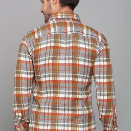 ELLIPSE Tartan Checked Long Sleeves Woolen Shirt image 5