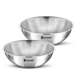 Bergner Tripro Triply Stainless Steel 2 Pcs Tasra Set, 20cm / 2 L and 22cm / 2.5 L - Induction Bottom-picture-10