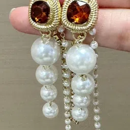 StyleCast x Revolte Classic Drop Earrings image 4