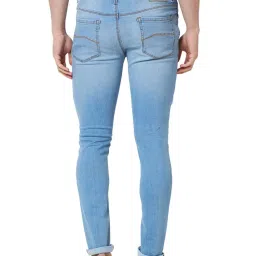 Park Avenue Blue Super Slim Fit Jeans image 2