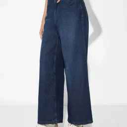 Sf Jeans By Pantaloons Dark Blue Regular Fit Jeans image 3