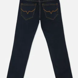 Pepe Jeans Boys Dark Blue Solid Jeans image 2