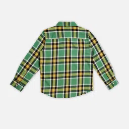Pepe Jeans Kids Green Checks Shirt image 2