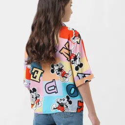 VERO MODA GIRL Multicolor Printed Shirt Top image 2