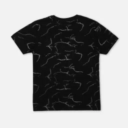 Pepe Jeans Kids Black Printed T-Shirt image 2