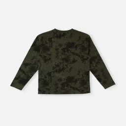 Pepe Jeans Kids Olive Tie Dye T-Shirt image 2