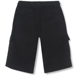Gini & Jony Kids Black Solid Bermudas image 2