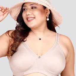 MAASHIE Solid Self Design Full Coverage Non Padded Non-Wired Bra-picture-12