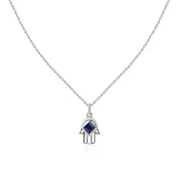 Ornate Jewels 925 Silver Blue Rhodium Plated Natural Sapphire for Women & Girls-picture-40